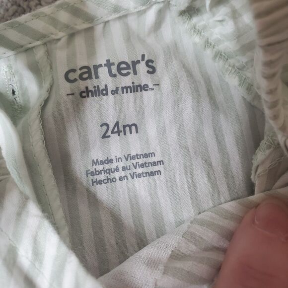 Infant Toddler Girl 24m 7 Piece Romper & Dress Spring Summer Clothing Bundle - Picture 5 of 11